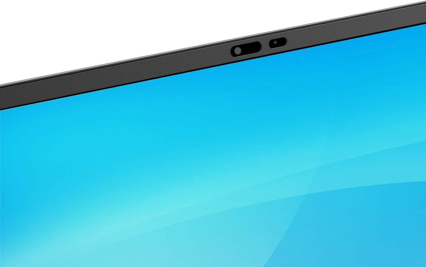 Magnetic Camera Cover for Laptop - Compatible with MacBook Models Before 2020 (No Notch), Black - Ultra-Thin 0.01-Inch Webcam Slider with Ambient Light Sensor Access