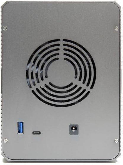 5 Bay USB 3.2 Type-C 10Gbps Daisy-Chain Hard Drive Enclosure DAS, Support 120TB (5X 24TB) 2.5" & 3.5" SATA HDD/SSD