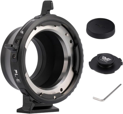 VILTROX PL-E Mount Lens Adapter Ring Lens Converter with Rotary Lock Compatible with PL Lens to Sony E/NEX Mount Cameras A7S3/FS7/5/FX9/A7R4/R3/a Series/Nex Series