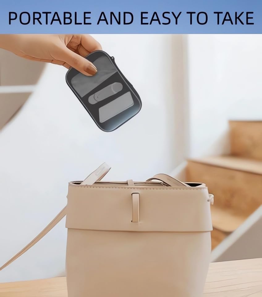 2024 Smartphone Camera Mirror Reflection Clip Kit -【New Version】 Smartphone Selfie Reflector, Adjustable Mobile Phone Reflection Camera Clip, Mirror Reflection Phone Clip for All Phones (1PC-White)