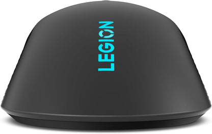 Lenovo Legion M600 RGB Wireless Gaming Mouse – 16,000 DPI, 9 Programmable Buttons, 200-Hour Battery Life, 50-Million Clicks Durability – Ambidextrous Computer Mouse (Black)