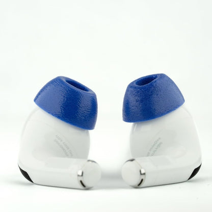 Comply TrueGrip MAX | Premium Memory Foam Replacement Earbud Tips for Apple AirPods Pro 1 & 2 | Long Lasting Comfort, MAX Durability, Secure Fit, Superior Noise Isolation| Blue (Medium) (3 Pairs)