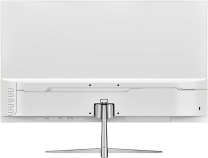 CRUA 24.5" White Gaming Monitor, 200Hz FHD(1920 * 1080P) VA Screen Computer Monitor, Supports Freesync, 120% sRGB, Blue Light Filter, Built-in Speakers, Wall Mountable Installs(HDMI 1.4/DP 1.2)