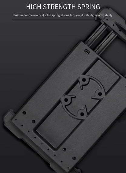 Strg Industrial Tablet Mount for 7.0" - 8.7" iPad/iPad mini Samsung Galaxy Tablets, Heavy Duty Tablet Holder Compatible with RAM B 1" and C 1.5" Size Round Ball Mounts Bases (Not Included Ball Mount)