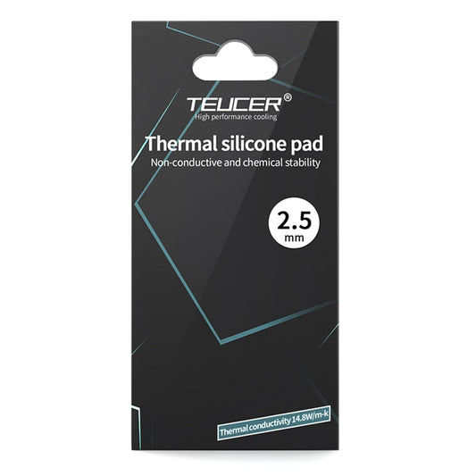 Thermal Pad 14.8 W/mK, 85x45x2.5mm, Non Conductive Heat Resistance High Temperature Resistance, Silicone Thermal Pads for Laptop Heatsink GPU CPU LED Cooler (2.5mm)