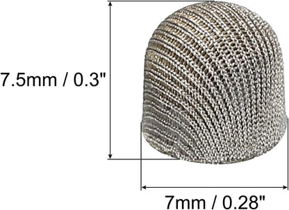 MECCANIXITY 6pcs 7mm Stylus Pen Fine Tips Conductive Fiber Capacitive Touch Screen Pens Tip Universal Replacement