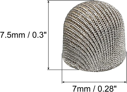 MECCANIXITY 6pcs 7mm Stylus Pen Fine Tips Conductive Fiber Capacitive Touch Screen Pens Tip Universal Replacement