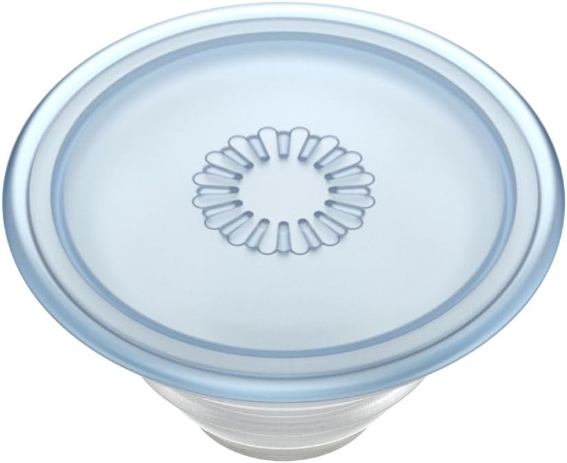 PopSockets Plant-Based Phone Grip with Expanding Kickstand, Adhesive Grip, Eco-Friendly, Cute PopSockets - Ice Blue Transluscent