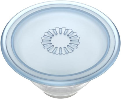 PopSockets Plant-Based Phone Grip with Expanding Kickstand, Adhesive Grip, Eco-Friendly, Cute PopSockets - Ice Blue Transluscent