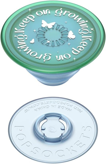 PopSockets Plant-Based Phone Grip with Expanding Kickstand, Adhesive Grip, Eco-Friendly - Keep on Growing