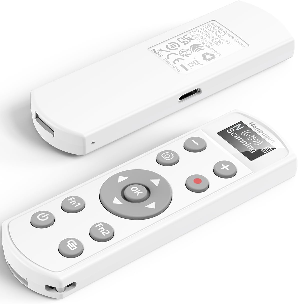 for Nikon Rechargeable Wireless Remote Control - Camera Remote Shutter Release with Zoom Focus Compatible with Nikon Z6 II/Z6 III/Z7 II/Z30/Z50/Z fc/Z f/Z5 II/Z50 II/B600/A1000/P950/P1000/P1100