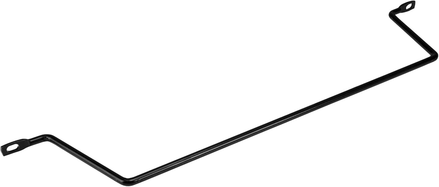 StarTech.com Horizontal Lacing Bar (10 Pack) w/ 4 inch Offset at 75 Degrees- Server Rack Cable Management - 19" Network Rack-Mount Cord Organizer Bars, TAA (CMLB104)