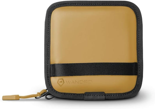 WANDRD Lens Filter Case - Store 4 Filters in Your Camera Backpack or Camera Case, Protect Photography Accessories from Scratches, Dust & Impact (Dallol Yellow)
