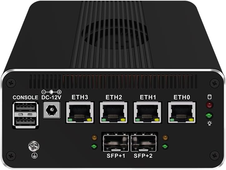 CWWK Intel Alder Lake N100(4C/4T Up to 3.4GHz)/N305(8C/8T Up to 3.8GHz) Dual SFP+10GbE Mini PC|4xIntel I226-V 2.5GbE |DDR5 Memory|PCI-E x4|HDMI+DP+Type-C (10 Gigabit N100, No RAM No SSD)