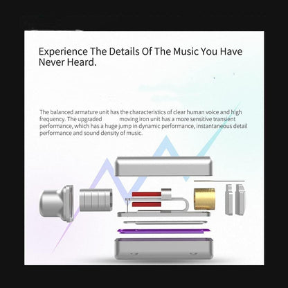 KZ ZSN Pro 1DD+1BA Dual Driver in Ear Earphones Noise-isolating in Ear Monitor with Detachable Cord,Deep Bass Stereo Sound Ergonomic Comfortable Earphones for Audiophile,Musicians(Purle Without Mic)