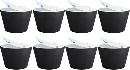 1.2" Silicone Non-Skid Speaker Pads-8Pack, Adhesive, for Small Speakers, Turntable, Subwoofer Isolation Feet, Reduced Resonance & Vibration