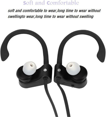 Earbud Replacement Tips Silicone Earbud Tips Ear Bud Covers Fit Most in-Ear Earbuds(Inner Hole 3.8mm -5.1mm) Headphone Ear Tips 9 Pairs S M L