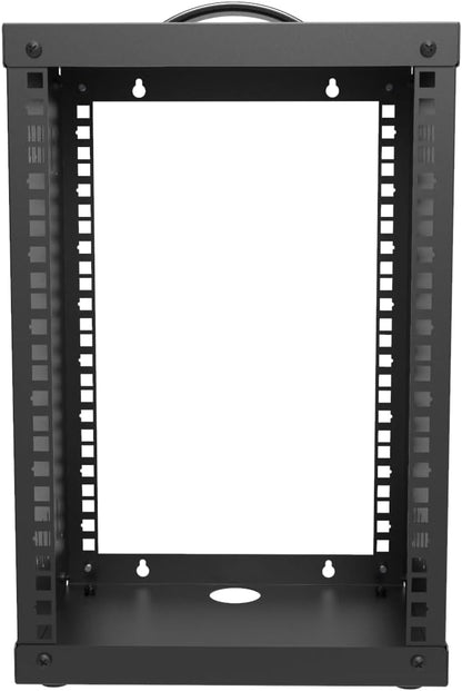 8U Small Network Cabinet-10 inch Server Rack for 10" Server, Network, Audio, and Video Equipments at Home or Office (8U)