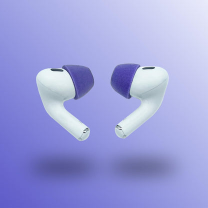 Comply Memory Foam Replacement Earbud Tips for Apple AirPods Pro 1 & 2 | Ultimate Comfort, Secure Fit, Superior Noise Isolation | Anti Slip, Prevent from Falling Out | Purple, Small (3 Pairs)