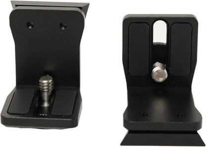 1/4 to V-Lock Vertical Mounting Bracket, L-Shaped Adapter for Teradek Vaxis Wireless Transmitter ARRI Sony RED Camera Monitor Focus Motor
