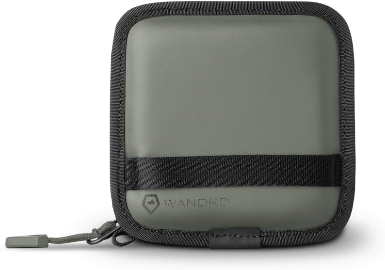 WANDRD Lens Filter Case - Store 4 Filters in Your Camera Backpack or Camera Case, Protect Photography Accessories from Scratches, Dust & Impact (Wasatch Green)