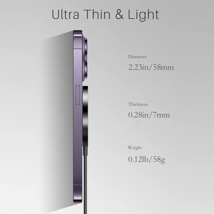 Magnetic Wireless Charger for iPhone 16/16 Pro/16 Plus/16 Pro Max,FDGAO 2 in 1 15W Fast Magnetic Charging Compatible with iPhone 15/14/13/12 Series and AirPods 4/3/Pro