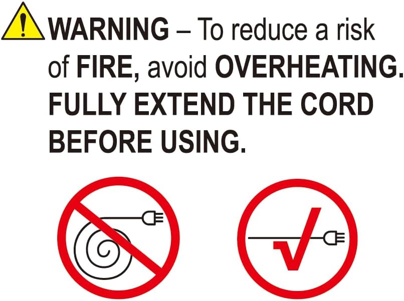 Amazon Basics Rectangular Indoor Extension Cord Power Strip, 3-Prong, Flat Plug, Grounded - 13 Amps, 1625 Watts, 125 VAC - 2-Pack, 6 ft, White