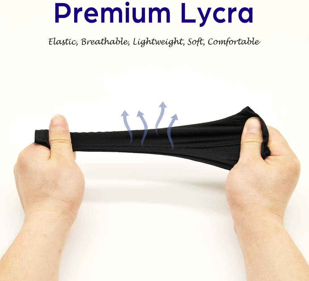 AKX Artist Drawing Glove Large - 2 Pack Palm Rejection for iPad - Smudge Guard, 1 Finger, Fingerless, Good for Left and Right Hand, Black | AK-010