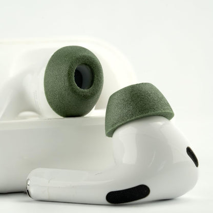 Comply TrueGrip MAX | Premium Memory Foam Replacement Earbud Tips for Apple AirPods Pro 1 & 2 | Long Lasting Comfort, MAX Durability, Secure Fit, Superior Noise Isolation| Green (Large) (3 Pairs)