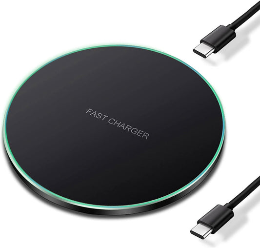 20W Fast Wireless Charger Pad,Wireless Phone Charging Station Compatible with iPhone 16 Pro/16/15/14/13/12/11/SE/X/AirPods,15W Fast Charge for Samsung Galaxy S24/S23/S22/S21/Note/Buds,Pixel,LG