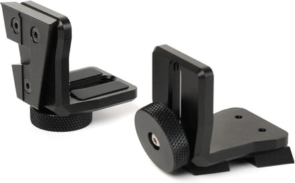 1/4 to V-Lock Vertical Mounting Bracket, L-Shaped Adapter for Teradek Vaxis Wireless Transmitter ARRI Sony RED Camera Monitor Focus Motor