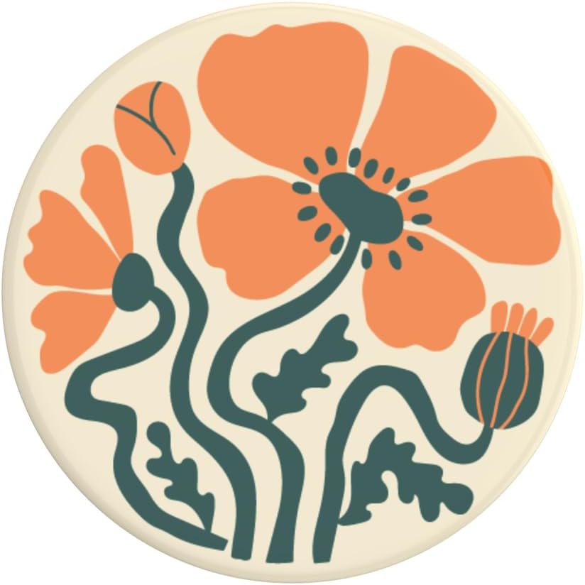 PopSockets Phone Grip with Expanding Kickstand, Adhesive Grip, Cute PopSockets - Fall Fleur