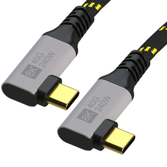 LINKUP USB 4.0 USB C to USB C Cable | Thunderbolt 4/3 Compatible | Type C Charger for MacBook and iPhone | 240W Fast Charging | 40Gbps Data Transfer | 8K@60Hz Display Cord | Use with all USB C devices