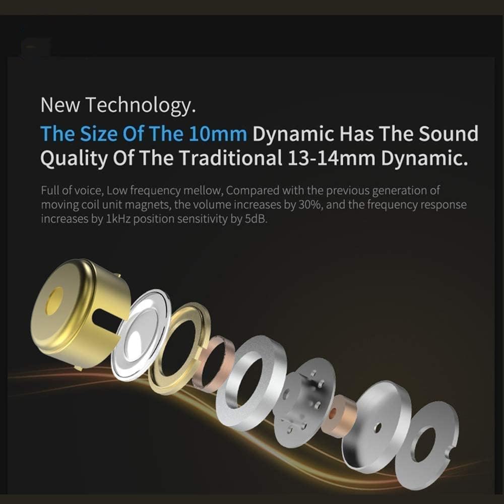 KZ ZSN Pro in-Ear Wired Headphones Noise Cancelling Earbuds with Deep Bass,Clear Sound and Ergonomic Custom-Fit Earpieces (S/M/L), 3.5mm Jack for Phones and Laptops(Grey Without Mic)