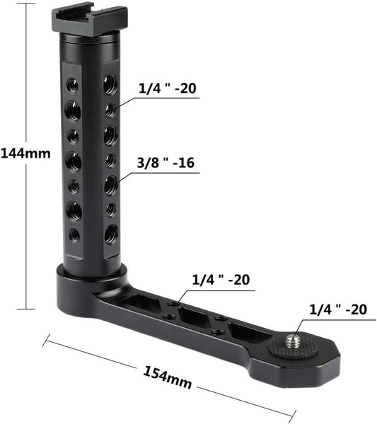 CAMVATE Universal L Bracket Handle Gimbal Accessories for RoninS/Zhiyun Crane Series Handheld Gimbal - 1943
