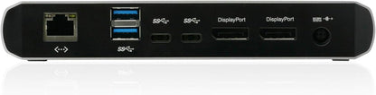IOGEAR 9 Port Thunderbolt 3 Hub - 4K Dual Display 60Hz - 2 Displayport 1.2-60W Charging for Laptop - 40Gbps Speeds - Integrated Ethernet - 3.5mm Audio - GTD737