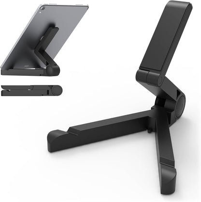 Kado Tablet Stand for Tablet, Adjustable Portable Monitor Holder, Foldable iPad Accessories for Office Compatible with Kindle, Switch, Surface Pro, iPad Pro/Air/Mini, iPhone Pro/Max/Plus