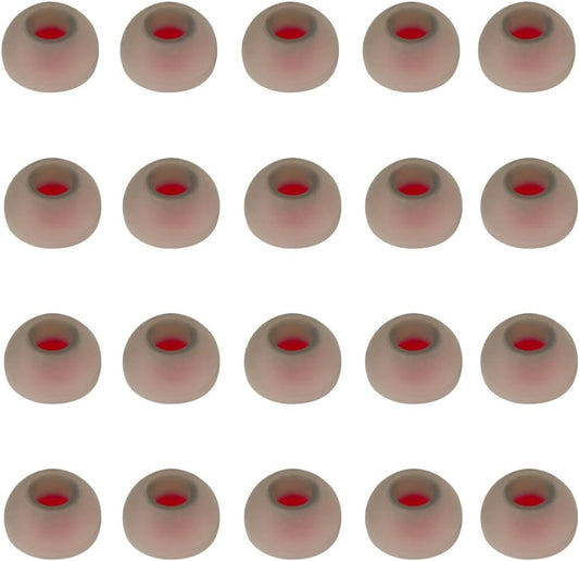 Replacement Earbud Tips Silicone Ear Tips for in- Ear Headphones Rubber Tips Ear Bud Tips,10 Pairs Large