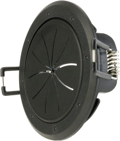 Construct Pro Speedy Spring-Lock Cable Pass Through Port, 2 inch Inner Diameter, Black CON6061SPZ