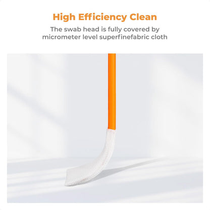 K&F Concept 14pcs Double Tipped 24mm APS Full Frame Sensor Cleaning Swab, DSLR or SLR Digital Camera Cleaning kit and Full Frame Sensor Cleaning Swab