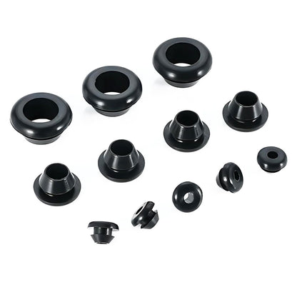 Qrity 20 PCS Rubber Grommets Cable Railing, Car Grommet, Cable Railing Protective Sleeves for Metal Posts, ID 3mm Mount Dia 5mm