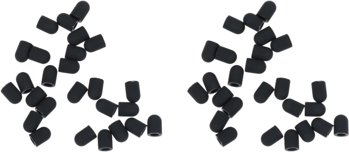 60 Pcs Rubber Tips for Stylus Pens:0.5x0.5x0.5cm Replacement Nibs for Touch Screen Pen Tips Replacement Capacitance High Sensitivity and Precision, No Scratches, Universal Stylus Ends for Touch Scree