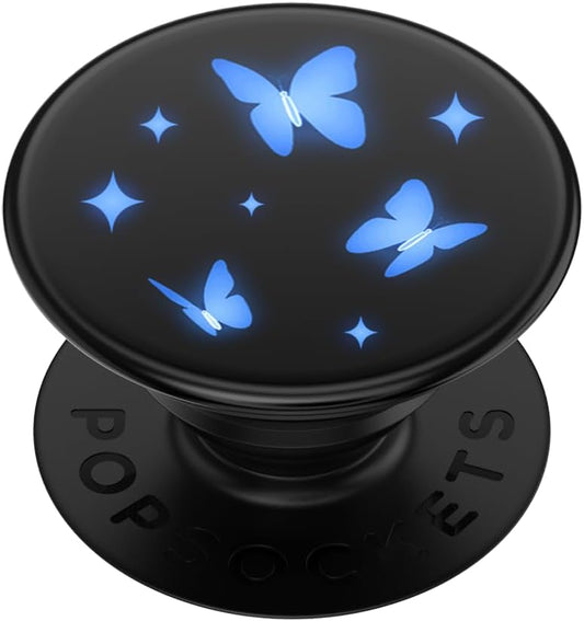 PopSockets Phone Grip with Expanding Kickstand, Adhesive Grip - Moon Flutters