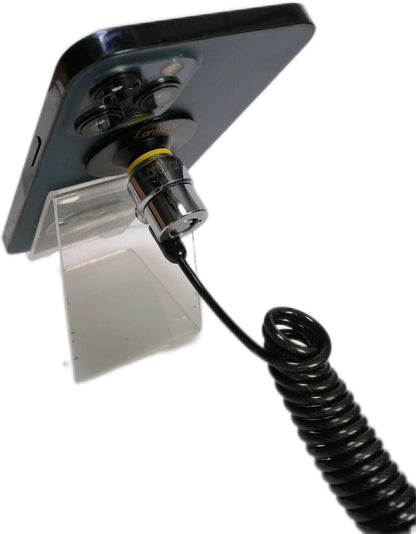 Security Retractable Cable Lock Portable Keyed Laptop Lock 5 Keys 8Ft for Monitors, Laptops, MacBooks, Tablets, iPad,Mac Mini,(5 Pack Keyed Alike)