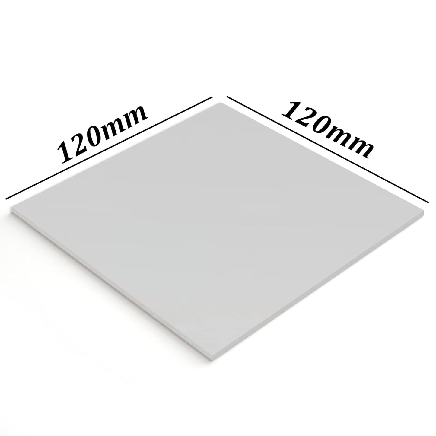 Thermal Pad 14.8 W/mK, 120x120x2.5mm, Non Conductive Heat Resistance High Temperature Resistance, Silicone Thermal Pads for Laptop Heatsink GPU CPU LED Cooler (2.5mm)