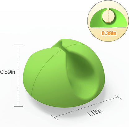 12 Pack Cable Clips, Znben Cable Holder for Desk Cord Organizer Adhesive Cord Management Charger Wire Holder Clips for Desk, Home, Office, Car, Cubicle, Nightstand Colorful