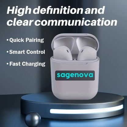 HP Touch Screen Laptop Computer, 15.6" FHD IPS LED Touchscreen Laptop 16GB RAM 512GB SSD, Intel Core i3-N305, Windows 11 Pro with Microsoft Office Lifetime Suite, SageNova Earphones, Moonlight Blue