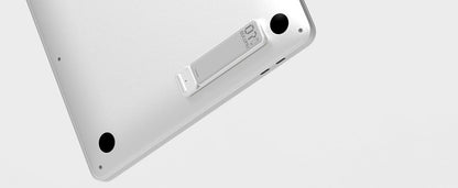 Aulumu G07 Pop Up Leg Stand | Super Portable Cooling Laptop Stand | Ergonomic Laptop Riser Lift for Desk for MacBook, All Laptops, Tablets, 8-20'', Silver