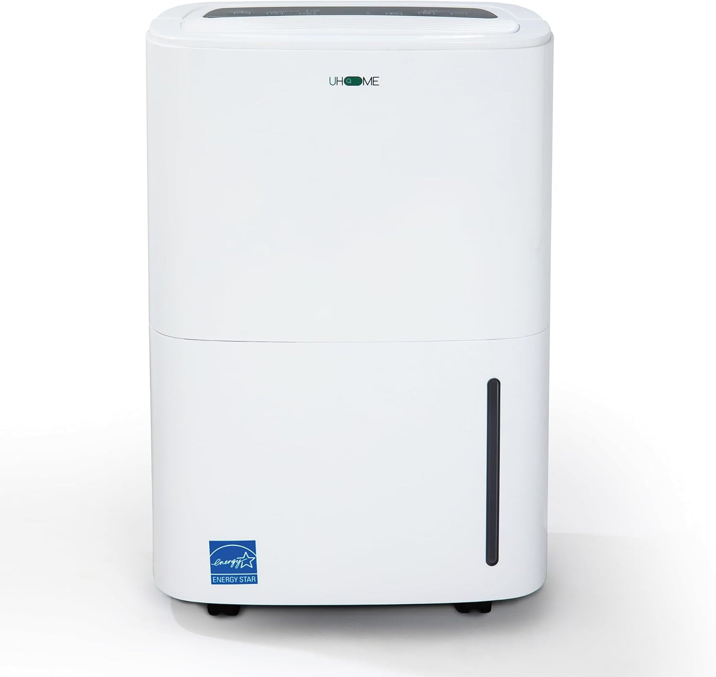 Uhome 120 Pints Dehumidifier with Drain Hose - 6000 Sq. Ft Quiet Dehumidifier for Home, Basements, Storages and Large Rooms with 1.32Gallon Water Tank