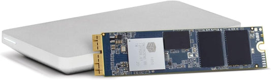 OWC 480GB Aura Pro X2 SSD Complete Upgrade Solution Compatible with Mac Pro (Late 2013), High Performance NVMe Flash Upgrade, Including Tools, heatsink, and Envoy Pro Enclosure